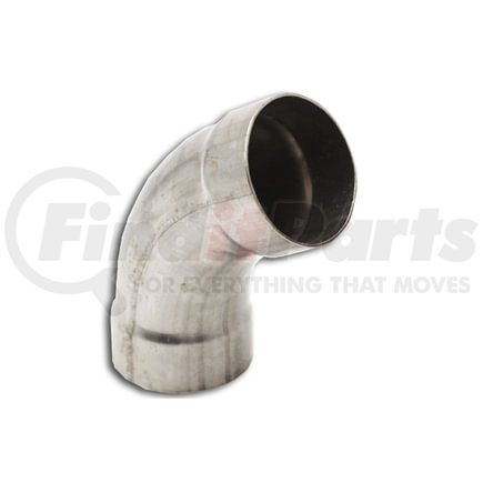 Allegheny Valve & Coupling T40127C Bend: 4" 45° Aluminum Long Radius - TUBE-FLOW -