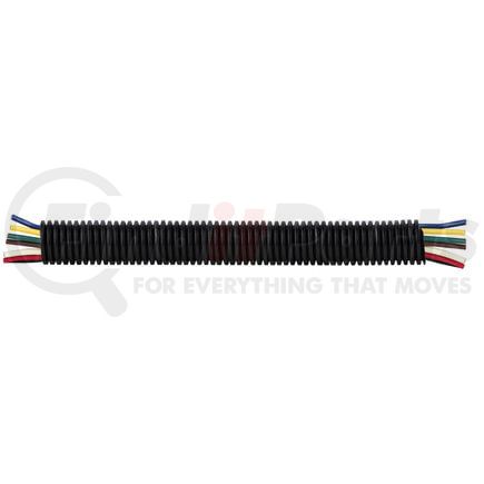 Tectran 806S-1 Wire Loom - 100 ft., Black, 3/8 inches I.D, Polyethylene, Split Type