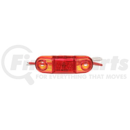 Peterson Lighting 168R 168A/R Series Piranha&reg; LED Slim-Line Mini Clearance and Side Marker Lights - Red
