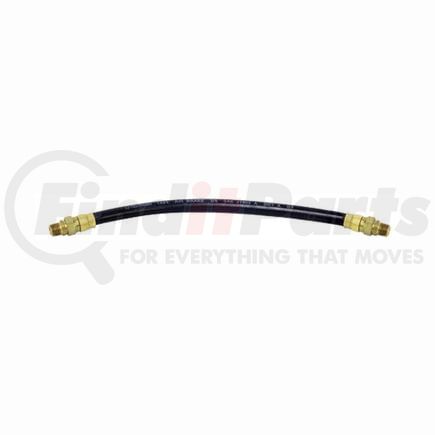 Tectran 161SW2866 28" Air Brake Hose Assembly with 3/8" x 3/8" Dual Swivel End Fittings