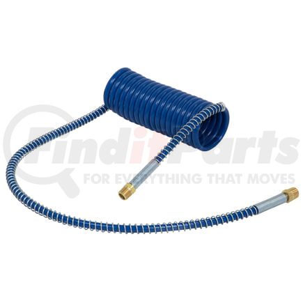 Tectran 16215-40B Industry Grade Blue Aircoil, 15 ft., 40" x 12" Leads, with Brass LIFESwivel Fittings
