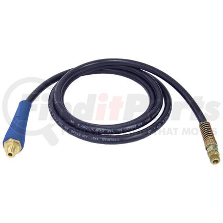 Tectran 16812B ArticFlex Blue Air Line Hose Assembly with FLEXGrip-HD Handles, 12 ft. Long