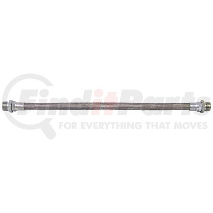 Tectran 19DC324 Air Brake Compressor Discharge Hose - 24 in., Stainless Steel Outer Braid