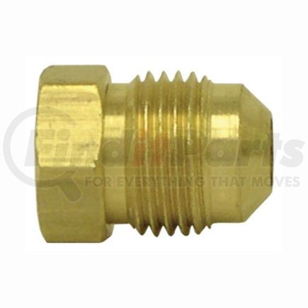 Tectran 58-6 Flare Fitting - Brass, 3/8 inches Tube Size, Seal Plug