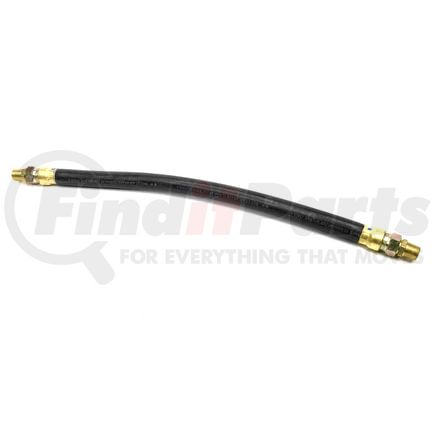 Tectran 21371 1/2" Air Brake Chamber Hose, 20 in. Long, 3/8" Dual Swivel End Fittings