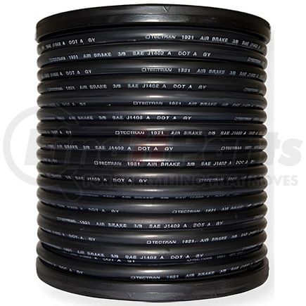 Tectran 21422 Air Brake Hose - 50 ft., Black, 1/2 in. Nominal I.D, 7/8 in. Nominal O.D