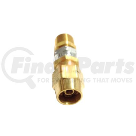 Tectran 84039 Air Brake Air Line Fitting - Brass, 3/8 in. Hose I.D, Swivel Type, D.O.T