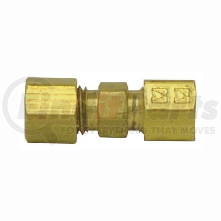 Tectran 862-2 Transmission Air Line Fitting - Brass, 1/8 inches Tube, Union