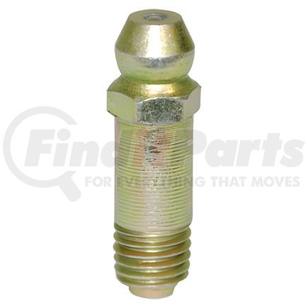 Tectran 54141 Grease Fitting - Straight, 1/4 x 28 Thread, 0.54 inches Length