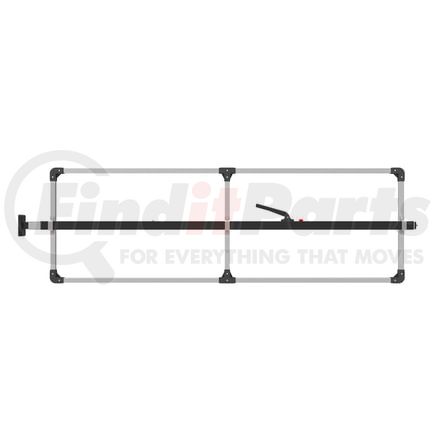 Tramec Sloan 080-01231 Cargo Bar - SL-30 Fixed Foot And F-Track Ends, Attached 3 Crossmember Hoop