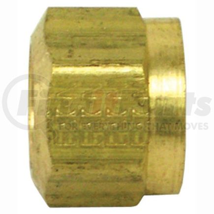 Tectran 1361-4 Air Brake Air Line Nut - Brass, 1/4 inches Tube Outside Diameter