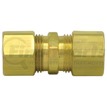 Tectran 88247 Compression Fitting - Brass, 1/4 inches Tube Size, Union