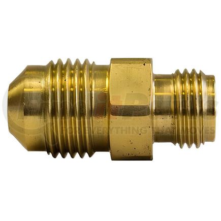 Tectran 41522-WHD Flare Fitting - Brass, 1/4 in. Tube, SAE 45 deg. Flare to Inverted Flare