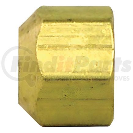 Tectran 56-12 Flare Fitting - Brass, Cap Nut, 3/4, inches Tube