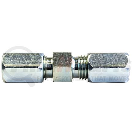 Tectran 7305-12 Compression Fitting - Steel, 3/4 inches Tube Size, Small Hex Union