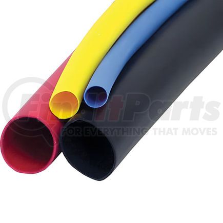 Tectran SS04-02-3 Heat Shrink Tubing - 12-10 Gauge, Blue, 6 inches, Thin Wall