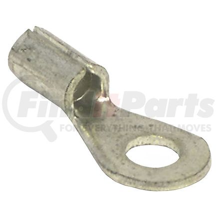 Tectran T6-4 Ring Terminal - 6 Wire Gauge, 1/4 inches Stud Size, Non-Insulated