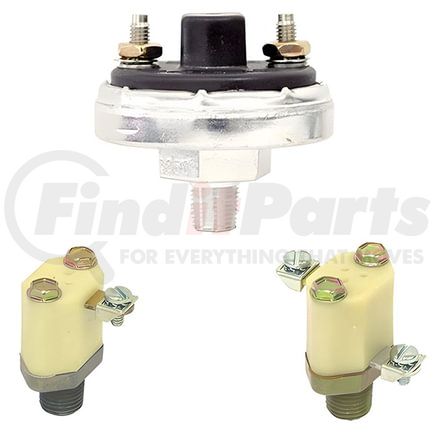 Tectran TV13241 Air Brake Low Air Pressure Switch - 66 psi, 2 Terminals, 1/8 in. Pole Thread