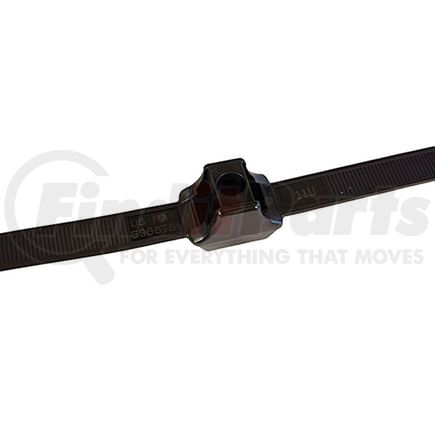 Tectran 44151 Cable Tie - 13 in. Length x 0.5 in Width, Black, Dual Clamp