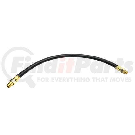 Tectran 21174 26" Air Brake Hose Assembly with 3/8" x 3/8" Dual Swivel End Fittings