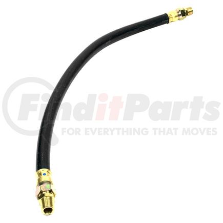 Tectran 21179 30" Air Brake Hose Assembly with 3/8" x 3/8" Dual Swivel End Fittings