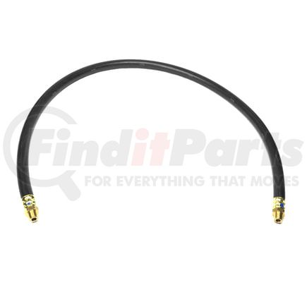 Tectran 22851 1/2" Air Brake Chamber Hose, 52 in., with 3/8" Dual LIFESwivel Fittings