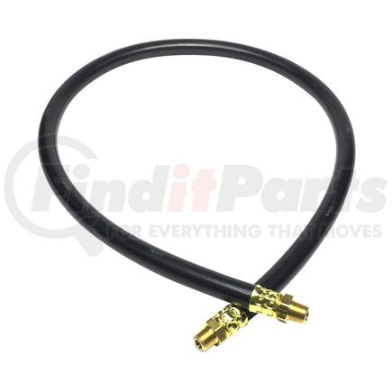 Tectran 22897 1/2" Air Brake Chamber Hose, 54 in., with 3/8" Dual LIFESwivel Fittings