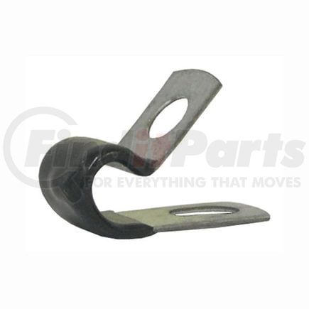 Tectran 903 Plastisol Dipped Tube Clamp, 3/8" Clamping Diameter, 1/4" Mounting Hole