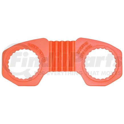 Tectran WZ22-C Zafety Lug Lock Wheel Nut Indicator, 2 1/2 in., Orange, 0.867 in.