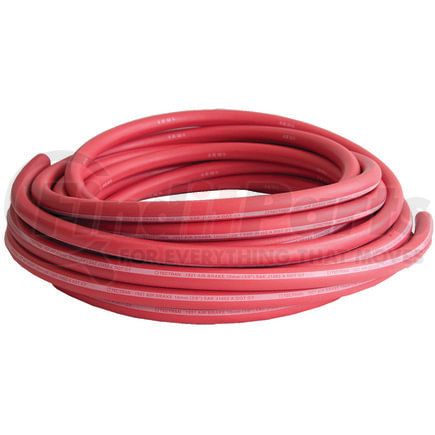 Tectran 13HR6-T Air Brake Hose - 50 ft., Red, Rubber, 3/8 in. Nominal I.D, 3/4 in. Nominal O.D