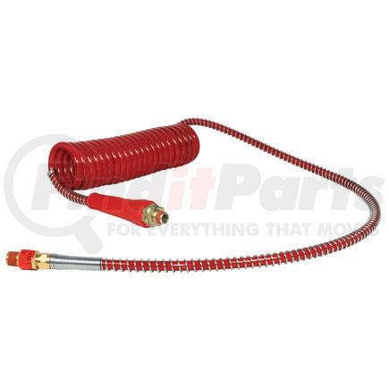Tectran 16A1524RH ARMORFLEX-HD, Red Armorcoil Aircoil with Handle, 15 ft., 24" x 12" Leads