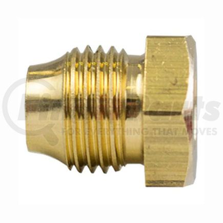 Tectran 461-3 Air Brake Air Line Sleeve - Brass, 3/16 inches Tube Size, Threaded Nut