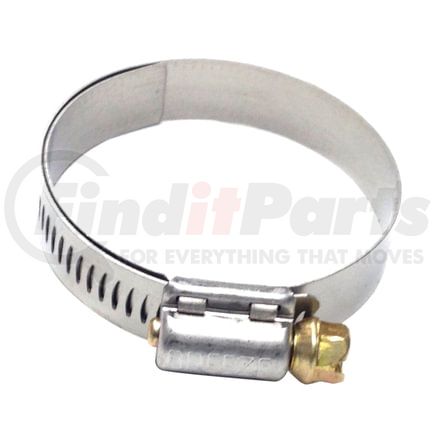 Tectran 46132 9/16" Worm Gear Stainless Steel Hose Clamp, 1 5/16" to 2.25" Clamp Range