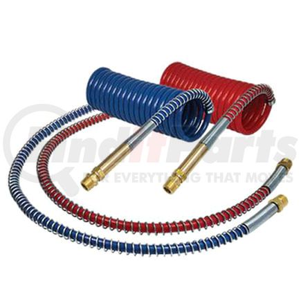 Tectran 1622040RH Industry Grade Red Emergency Aircoil with Brass Handle, 20 ft., 40 in. x 12 in. Leads