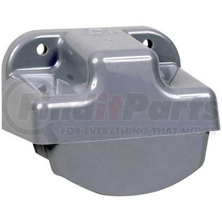 Peterson Lighting B150-14 Gray Vertical-Mount License/Utility Light Bracket, 3.43" x 2.72", Bulk Pack