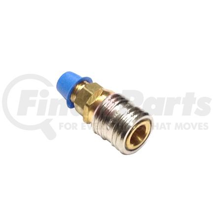 Tectran 89151 Air Brake Air Line Fitting - Brass, 1/4 in. Nominal Size, 1/4 in. NPT Male End, Socket