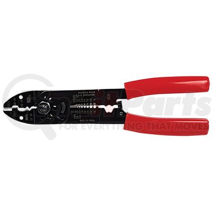 Tectran 51013 Wire Stripper - High Carbon Steel, for Crimp, Cuts and Strips