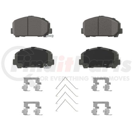 Wagner QC1509 Wagner Brake ThermoQuiet QC1509 Ceramic Disc Brake Pad Set