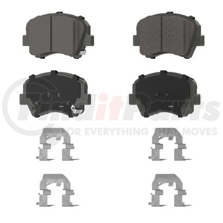 Wagner QC1595 Wagner Brake ThermoQuiet QC1595 Ceramic Disc Brake Pad Set