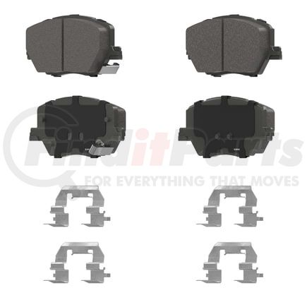 Wagner QC1811 Wagner Brake ThermoQuiet QC1811 Ceramic Disc Brake Pad Set