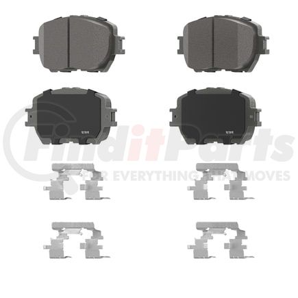 Wagner QC908 Wagner Brake ThermoQuiet QC908 Ceramic Disc Brake Pad Set