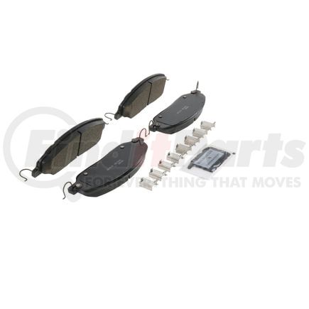 Wagner ZD1081 QuickStop Ceramic Disc Brake Pad Set