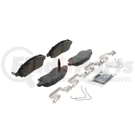 Wagner ZD1592 QuickStop Ceramic Disc Brake Pad Set