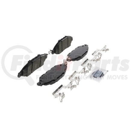 Wagner ZD1649 QuickStop Ceramic Disc Brake Pad Set