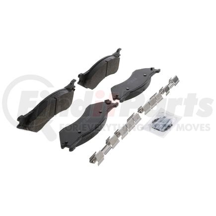 Wagner ZX702A QuickStop Semi-Metallic Disc Brake Pad Set