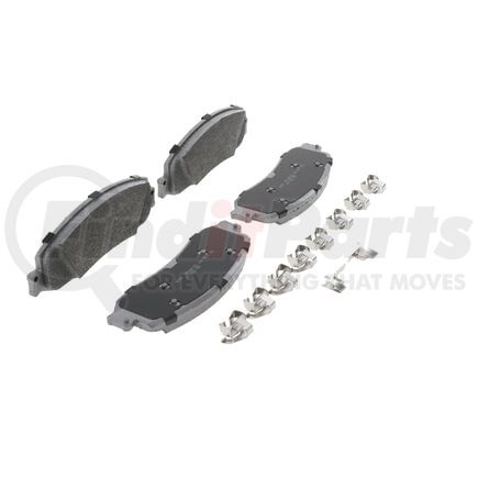 Wagner MX1631A Wagner Brake ThermoQuiet MX1631A Semi-Metallic Disc Brake Pad Set