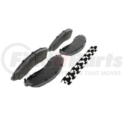 Wagner MX2018 Wagner Brake ThermoQuiet MX2018 Semi-Metallic Disc Brake Pad Set