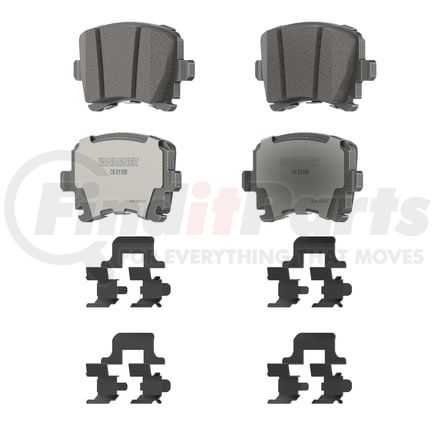 Wagner OEX1108 OEX Ceramic Brake Pad
