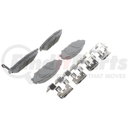 Wagner PD1114 Wagner Brake ThermoQuiet PD1114 Ceramic Disc Brake Pad Set