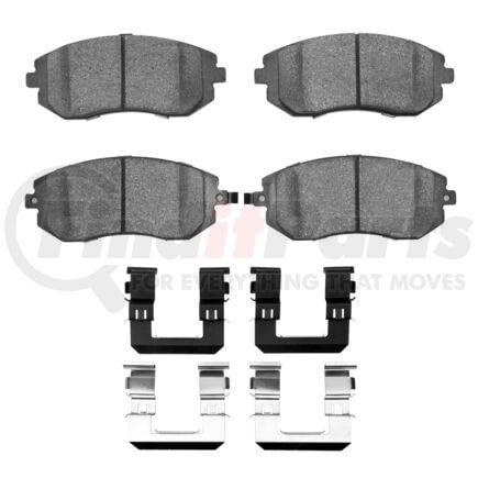 Dynamic Friction Company 1310-0929-01 3000 Ceramic Pads and Hardware Kit